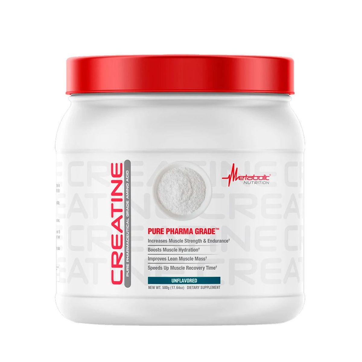 METABOLIC NUTRITION - Creatina Metabolic Nutrition 500 gr