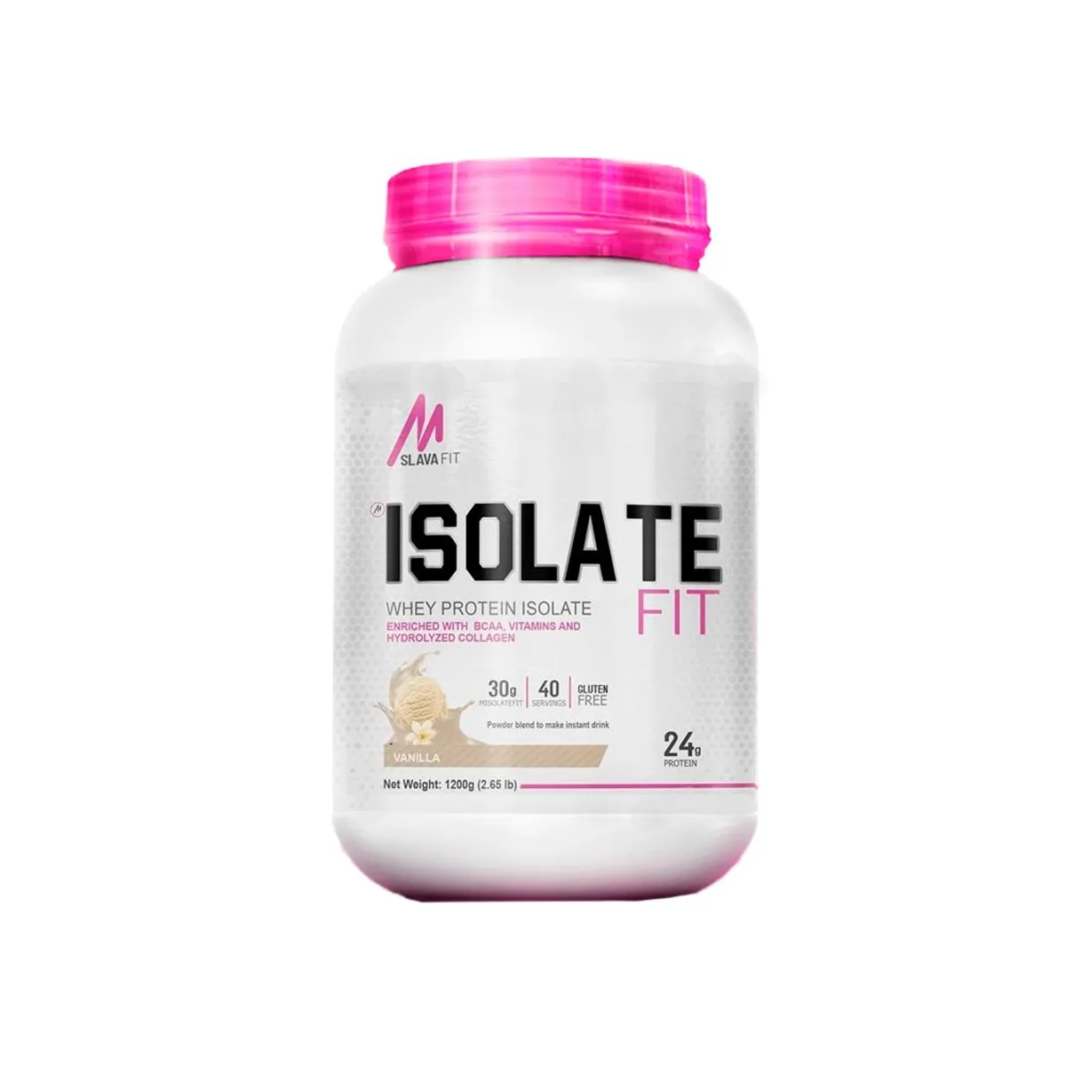 MSLAVA FIT - Proteína Mslava Fit Isolate 2.65 lb Vainilla