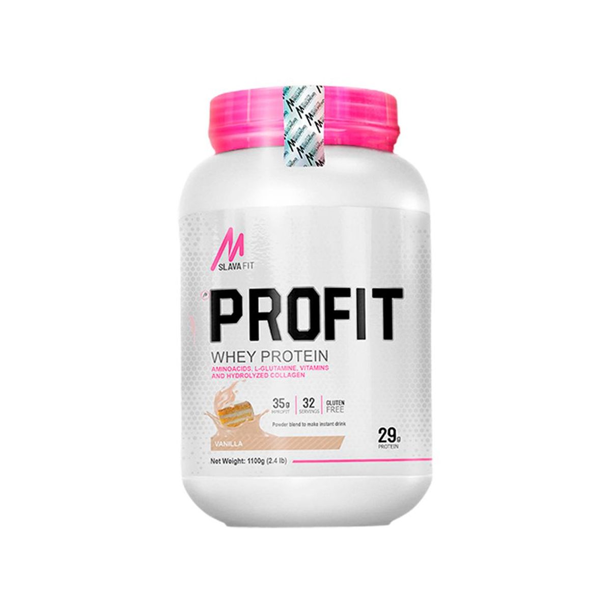 MSLAVA FIT - Mslava Fit Profit 2.4 lb Vainillacollagen 500gr Fruit Punch