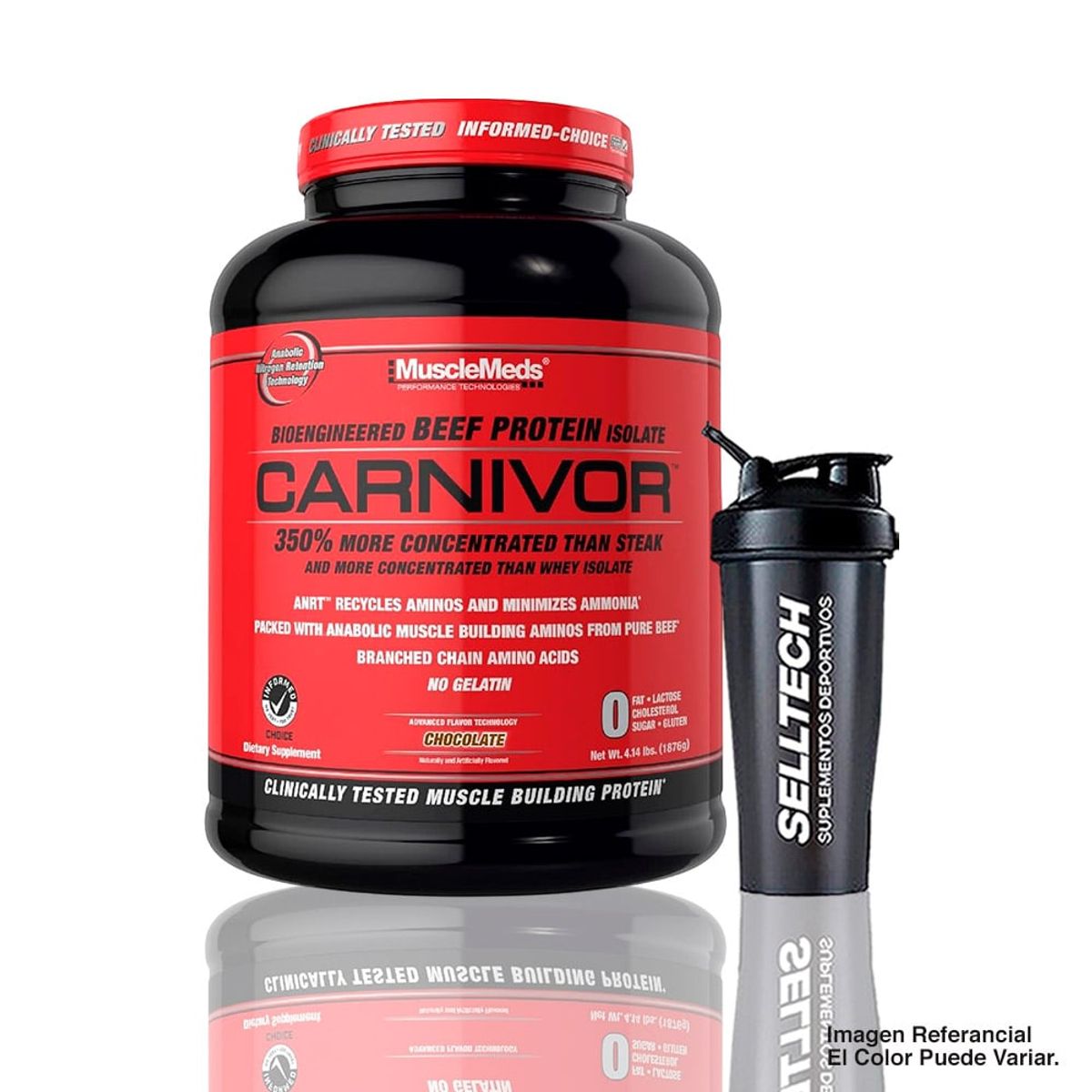 MUSCLEMEDS - Proteína Musclemeds Carnivor 4.5 lbs Chocolate