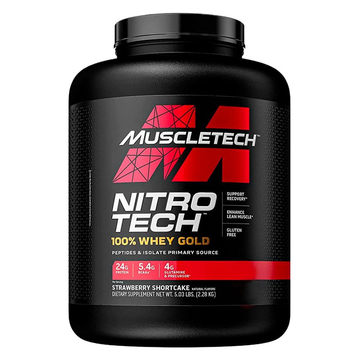 MUSCLETECH - Proteína Nitrotech Whey Gold 5 Lb Cookies