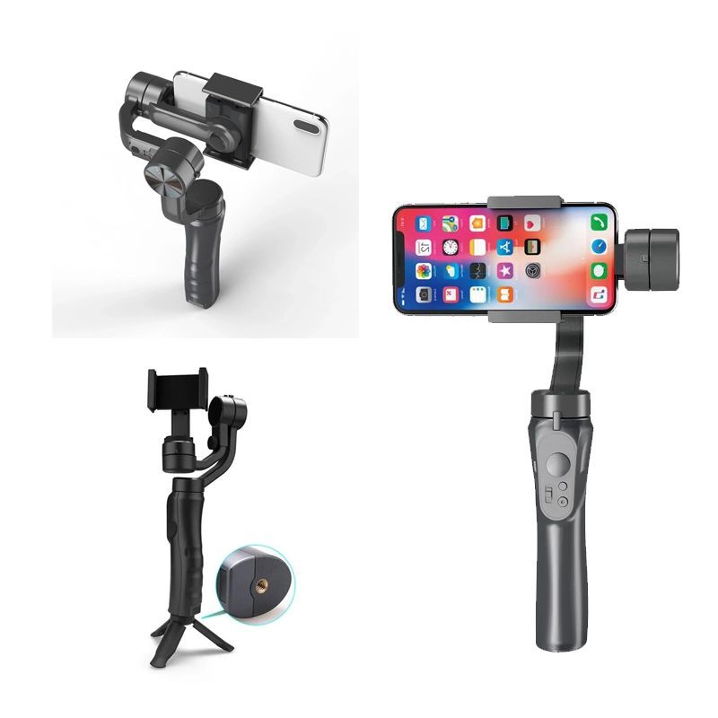 SEISA - S5B Gimbal 3 Ejes Estabilizador Profesional Grabaciones, transmisiones