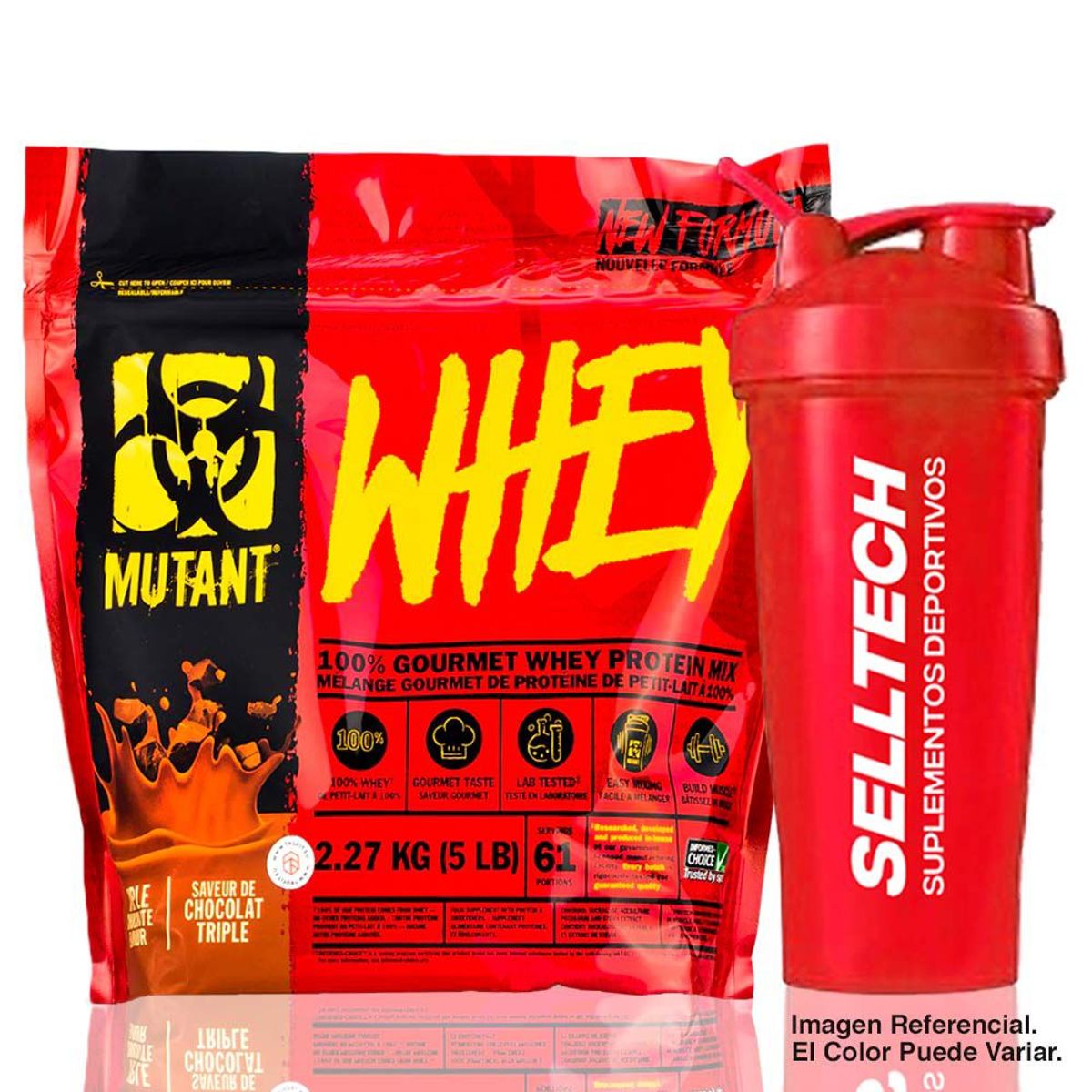 MUTANT - Proteína Mutant Whey 5 Lb Chocolate