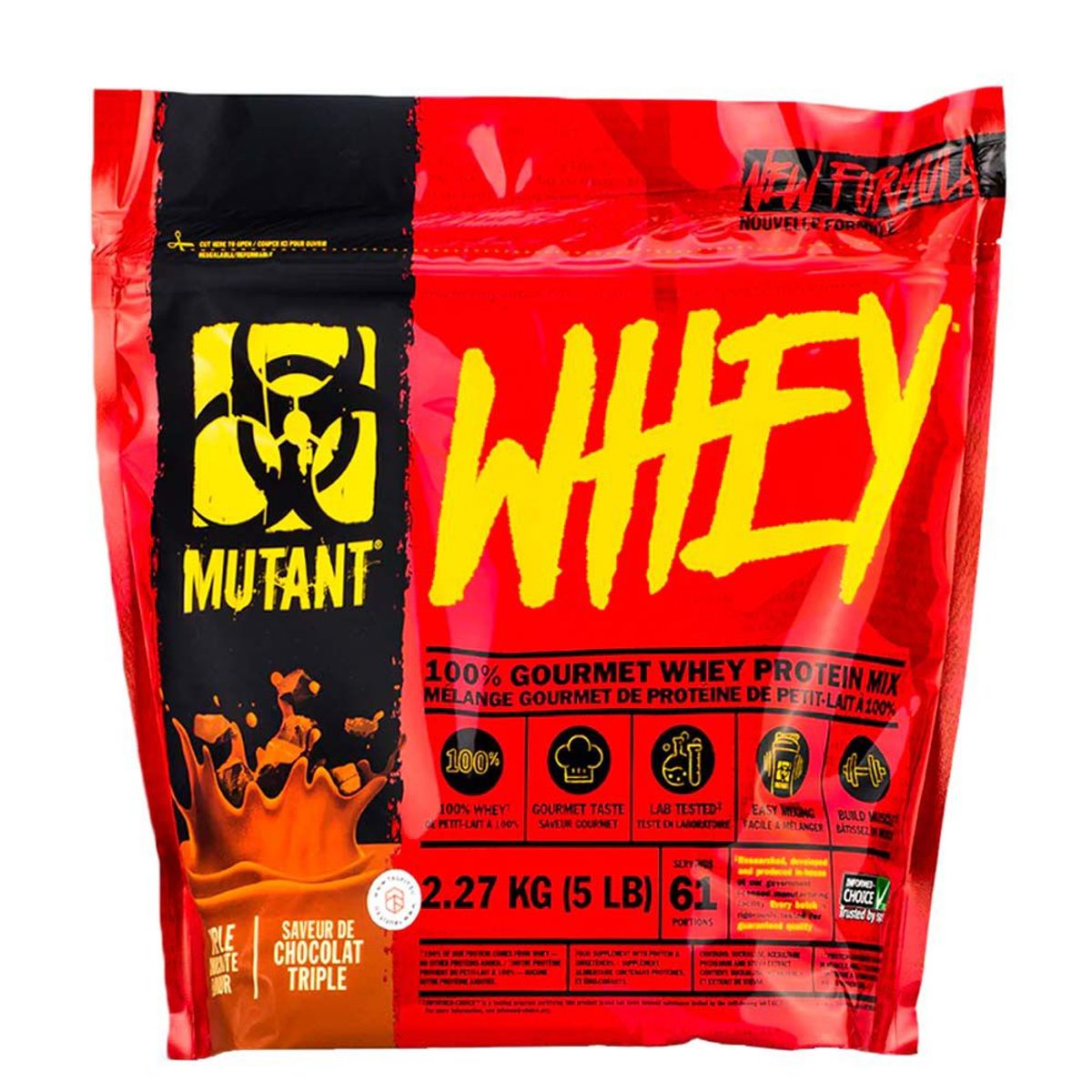 MUTANT - Proteína Mutant Whey 5 Lb Chocolate