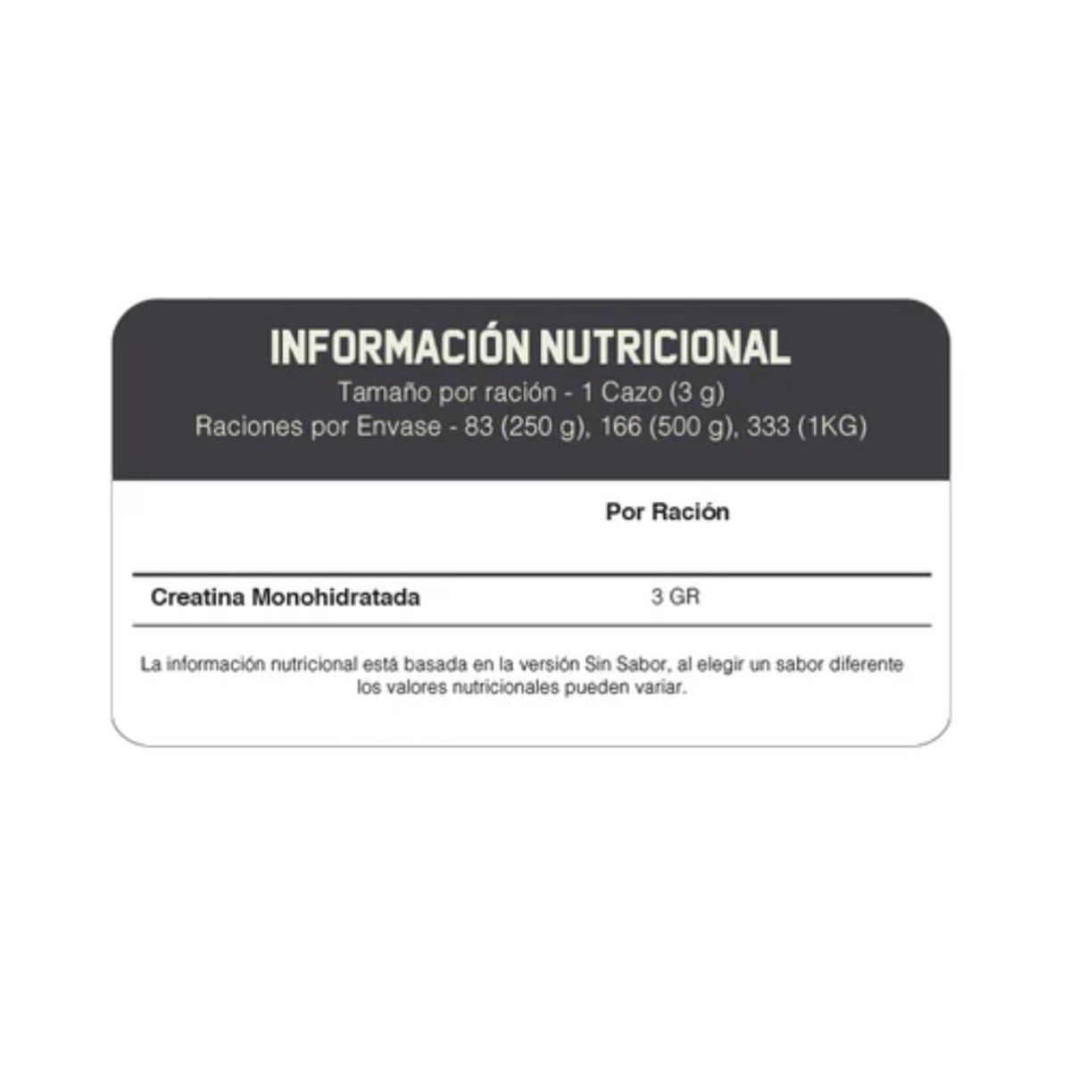 MYPROTEIN - Creatina Monohidratada de 1kg - Creatina Monohidratada