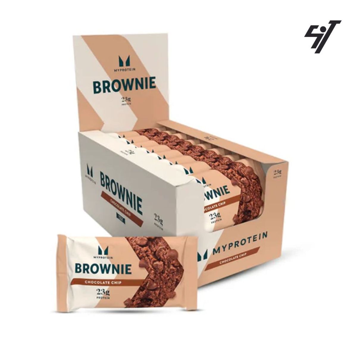 MYPROTEIN - Barras de Proteína Protein Brownie caja 12 unidades