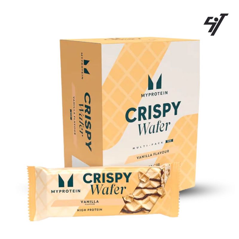 MYPROTEIN - Crispy Wafers proteína caja 10 unidades