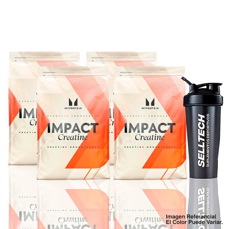 MYPROTEIN - Creatinas Myprotein de 250gr 4unid - Creatinas Monohidratada