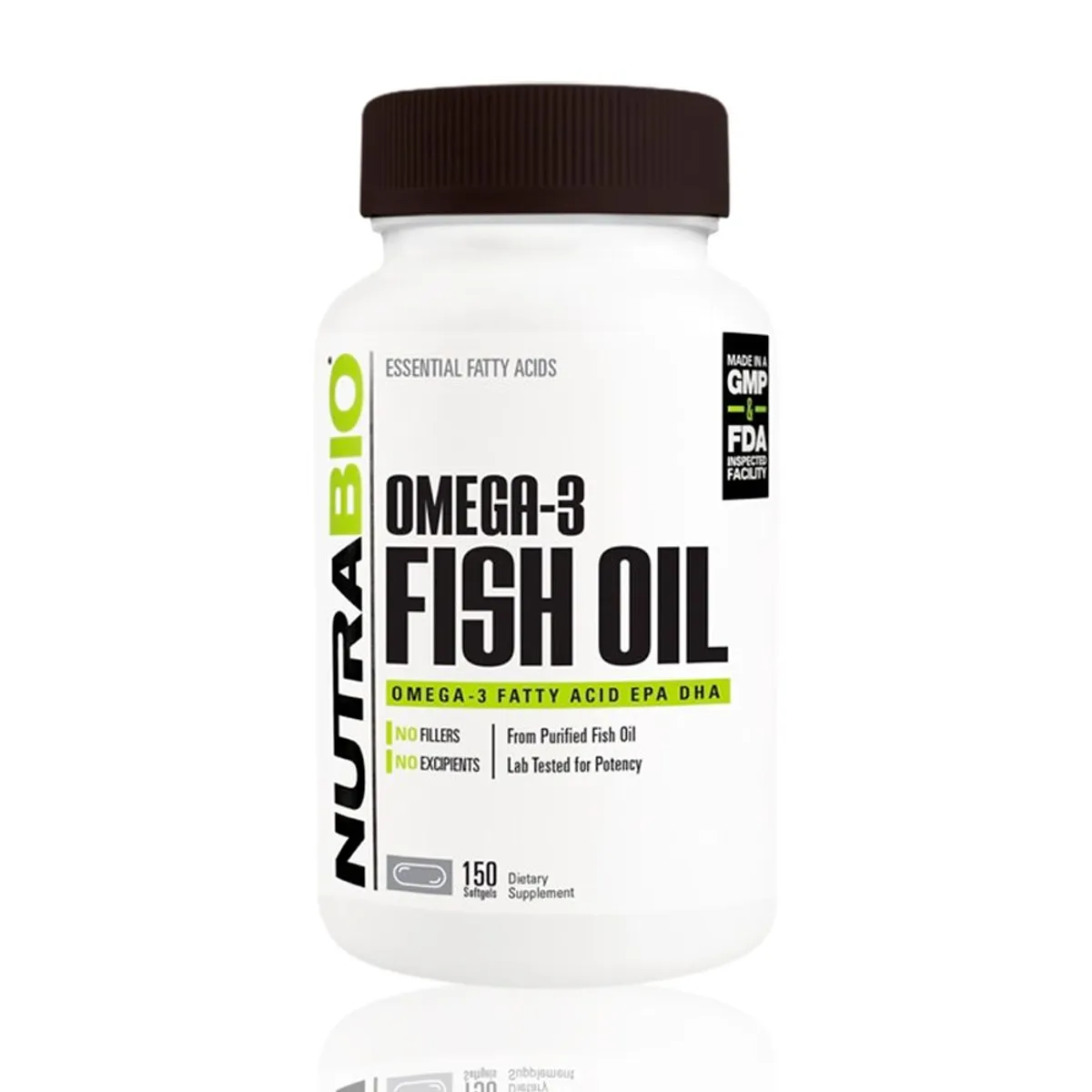 NUTRABIO - Omega 3 Nutrabio Fish Oil 150 cápsulas