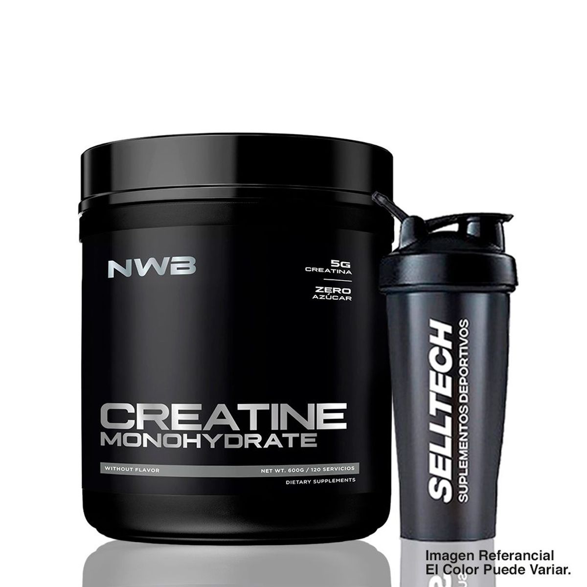 NWB - Creatina Monohidratada NWB 600gr Shaker
