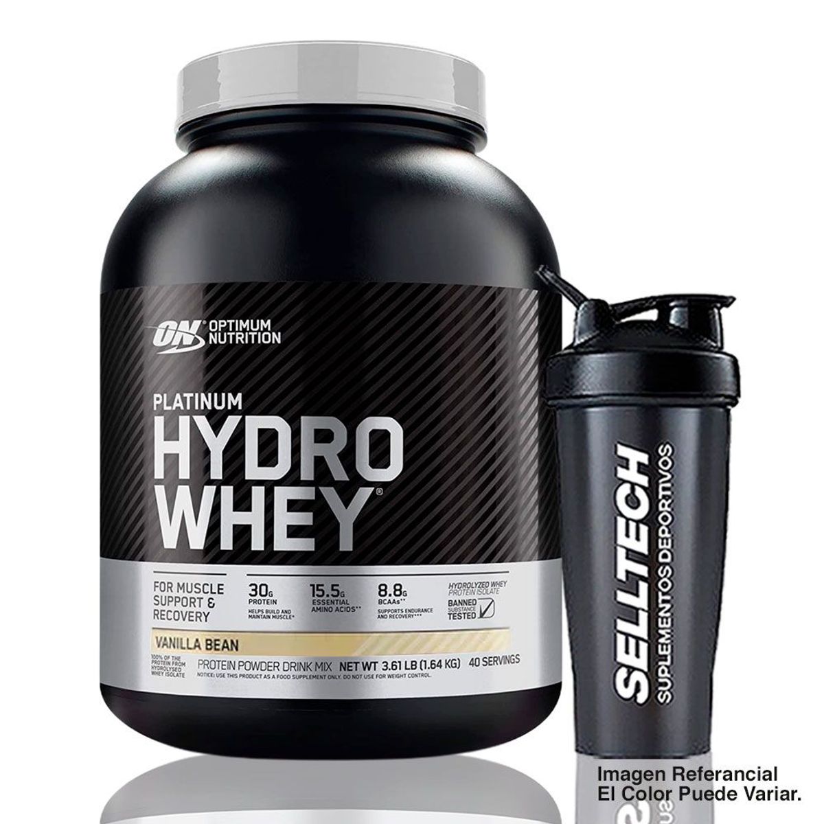 OPTIMUN NUTRITION - Proteína Hidrolizada ON Hydro Whey 3.6 lb Vainilla