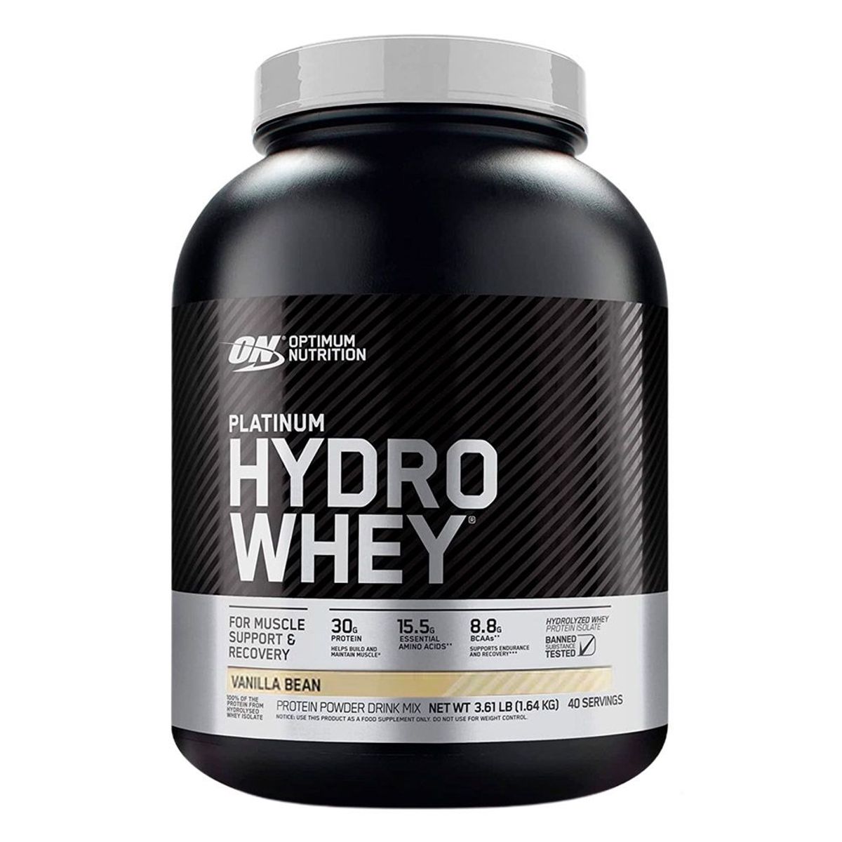 OPTIMUN NUTRITION - Proteína Hidrolizada ON Hydro Whey 3.6 lb Vainilla