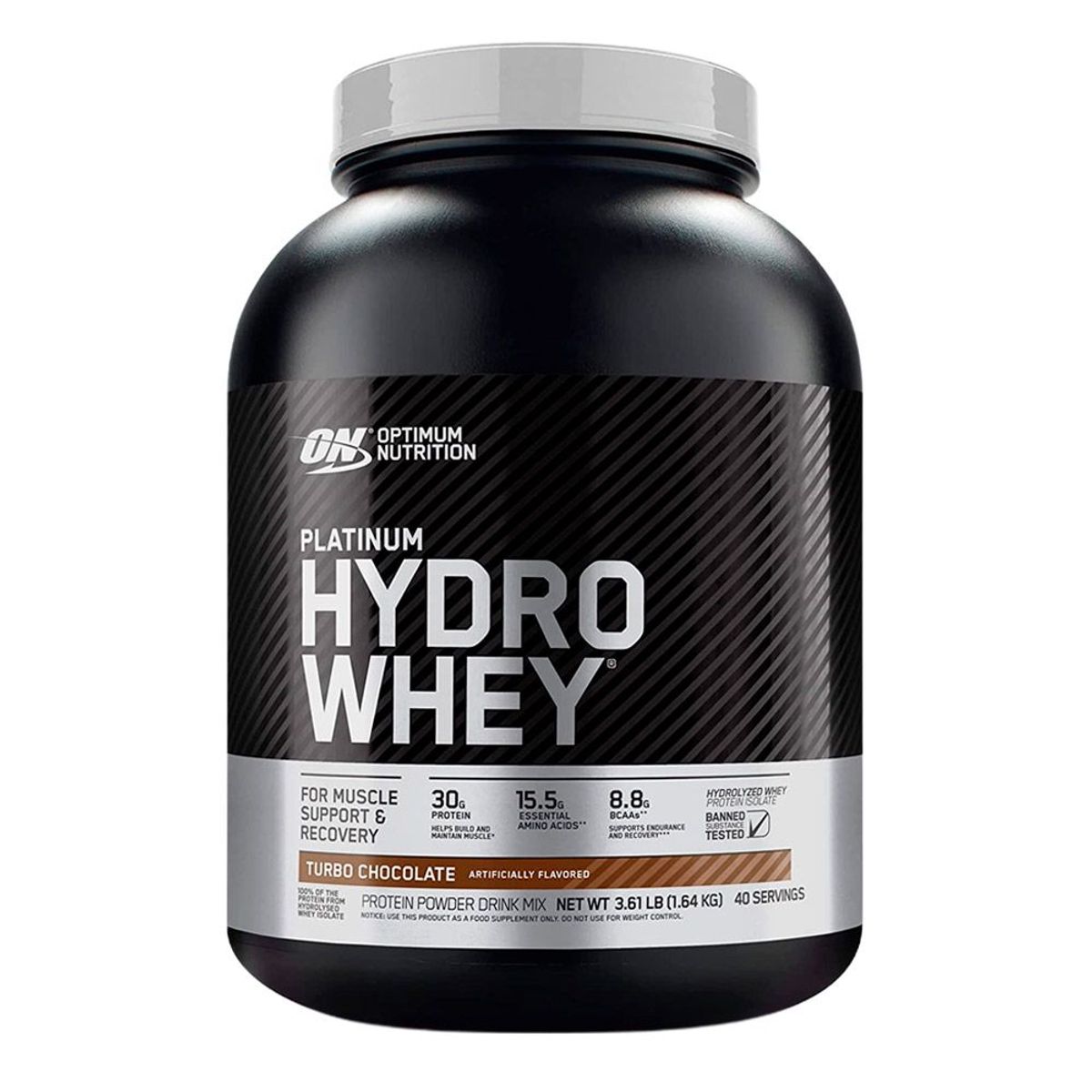 OPTIMUN NUTRITION - Proteína Hidrolizada ON Hydro Whey 3.6 lb Chocolate