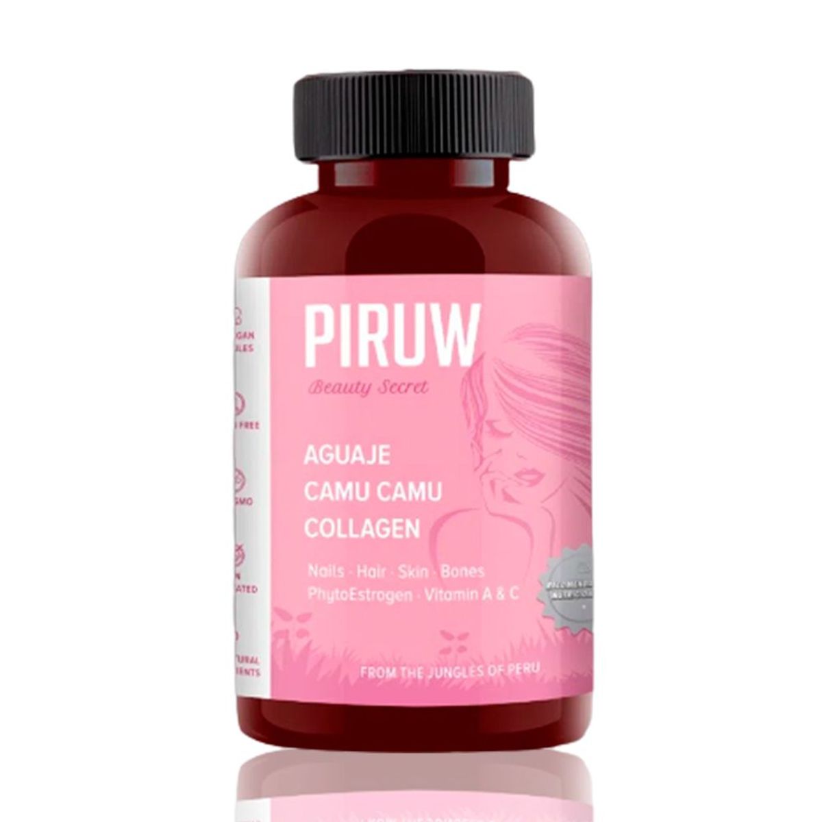PIRUW - Vitamina Beauty Secret Piruw 100 Cápsulas