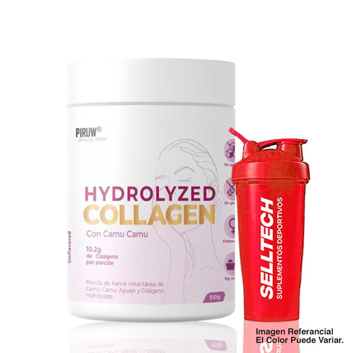 PIRUW - Colágeno Hidrolizado Piruw Beauty Secret 510gr