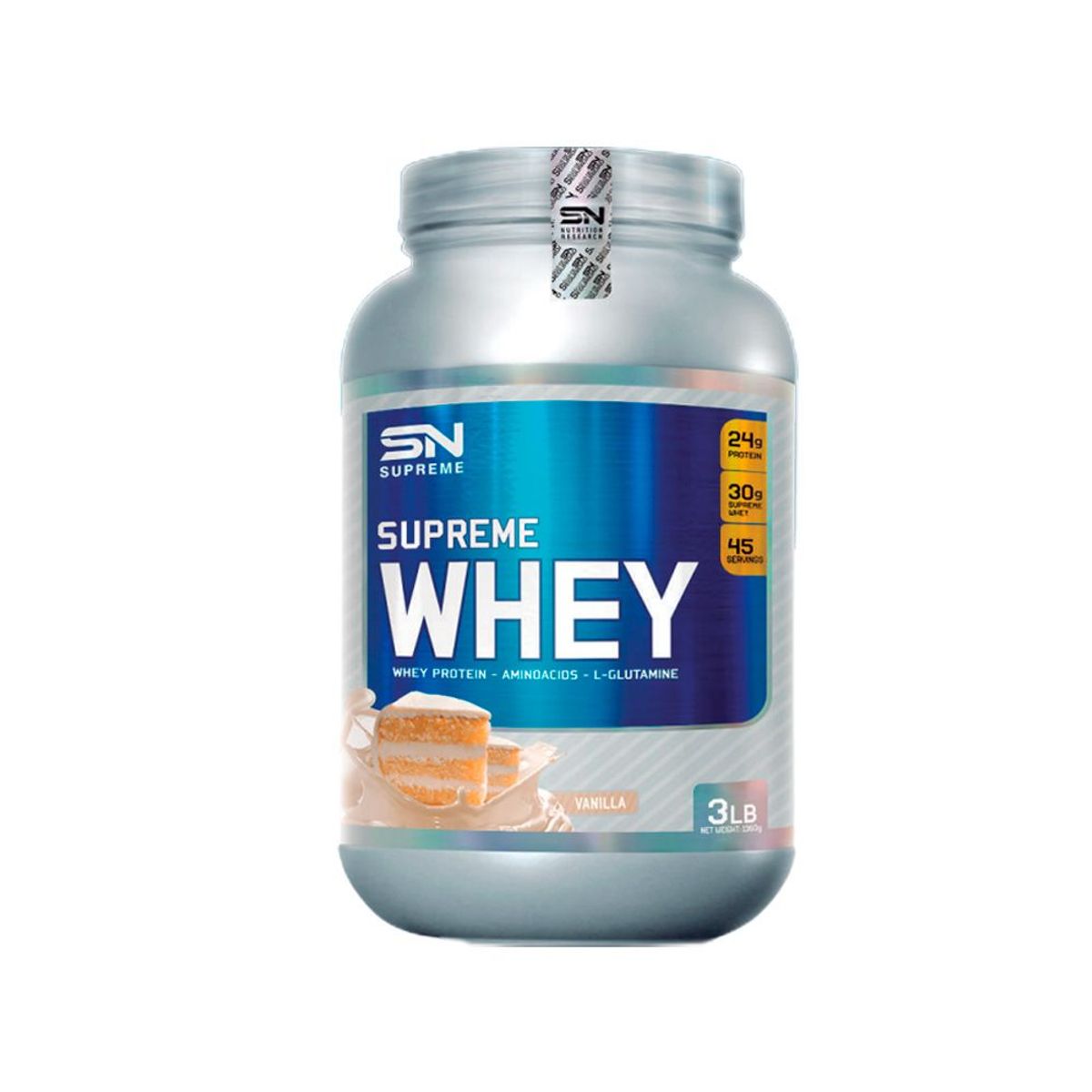 SUPREME NUTRITION - Proteína Supreme Nutrition Supreme Whey 3lb Vainillashaker