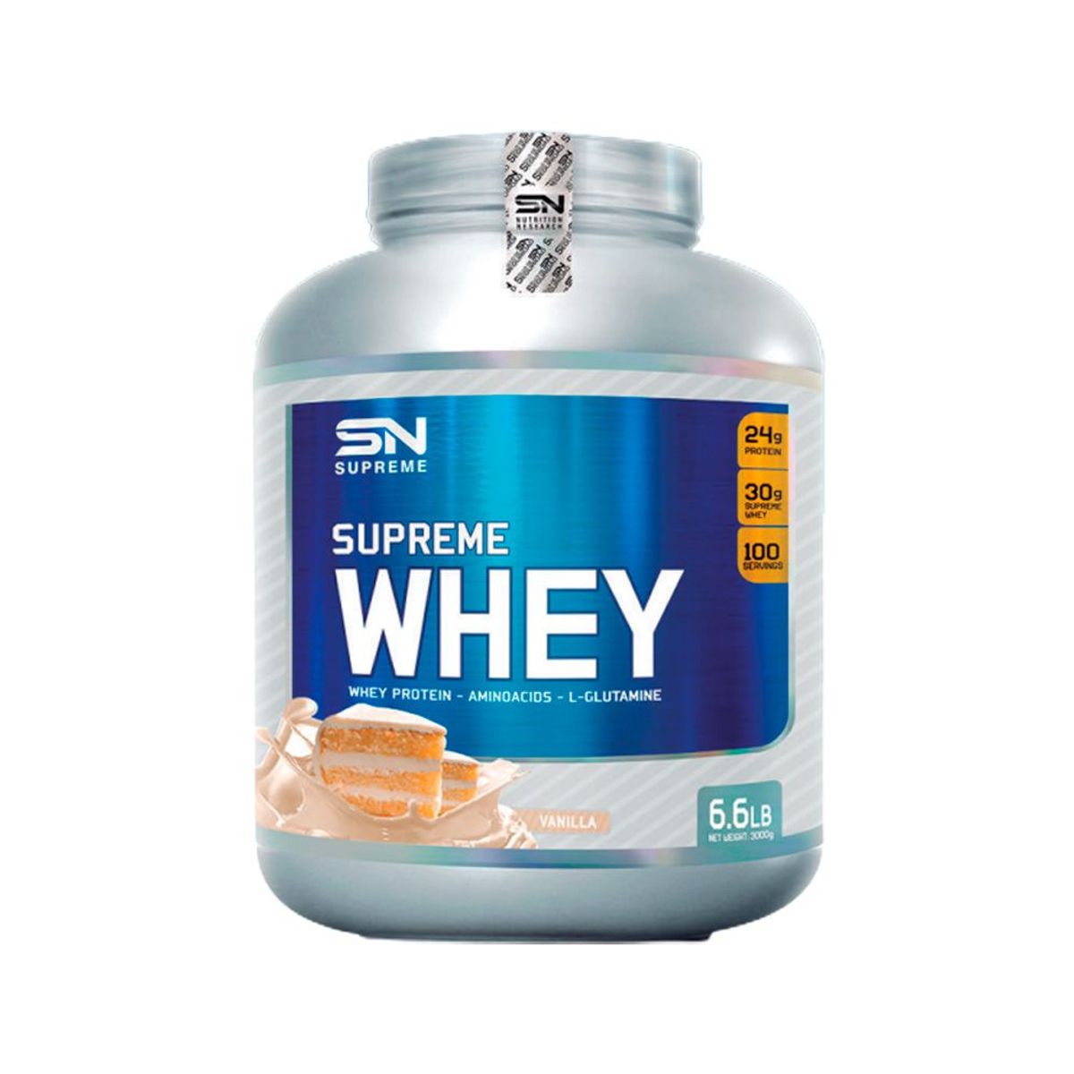 SUPREME NUTRITION - Proteína Supreme Nutrition Supreme Whey 6.6 lb Vainilla