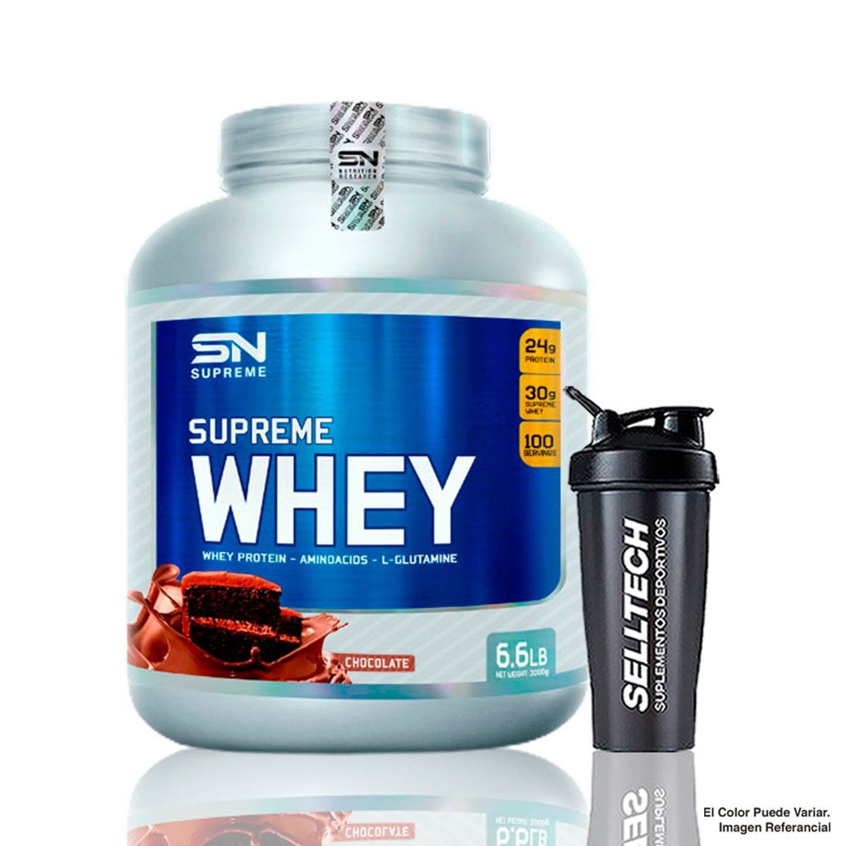 SUPREME NUTRITION - Proteína Supreme Nutrition Supreme Whey 6.6 lb Chocolate