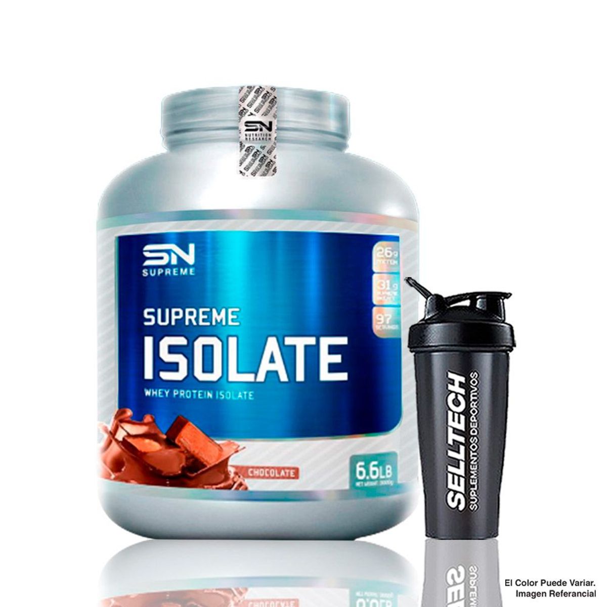 SUPREME NUTRITION - Proteína Supreme Nutrition Supreme Isolate 6.6 lb Chocolate