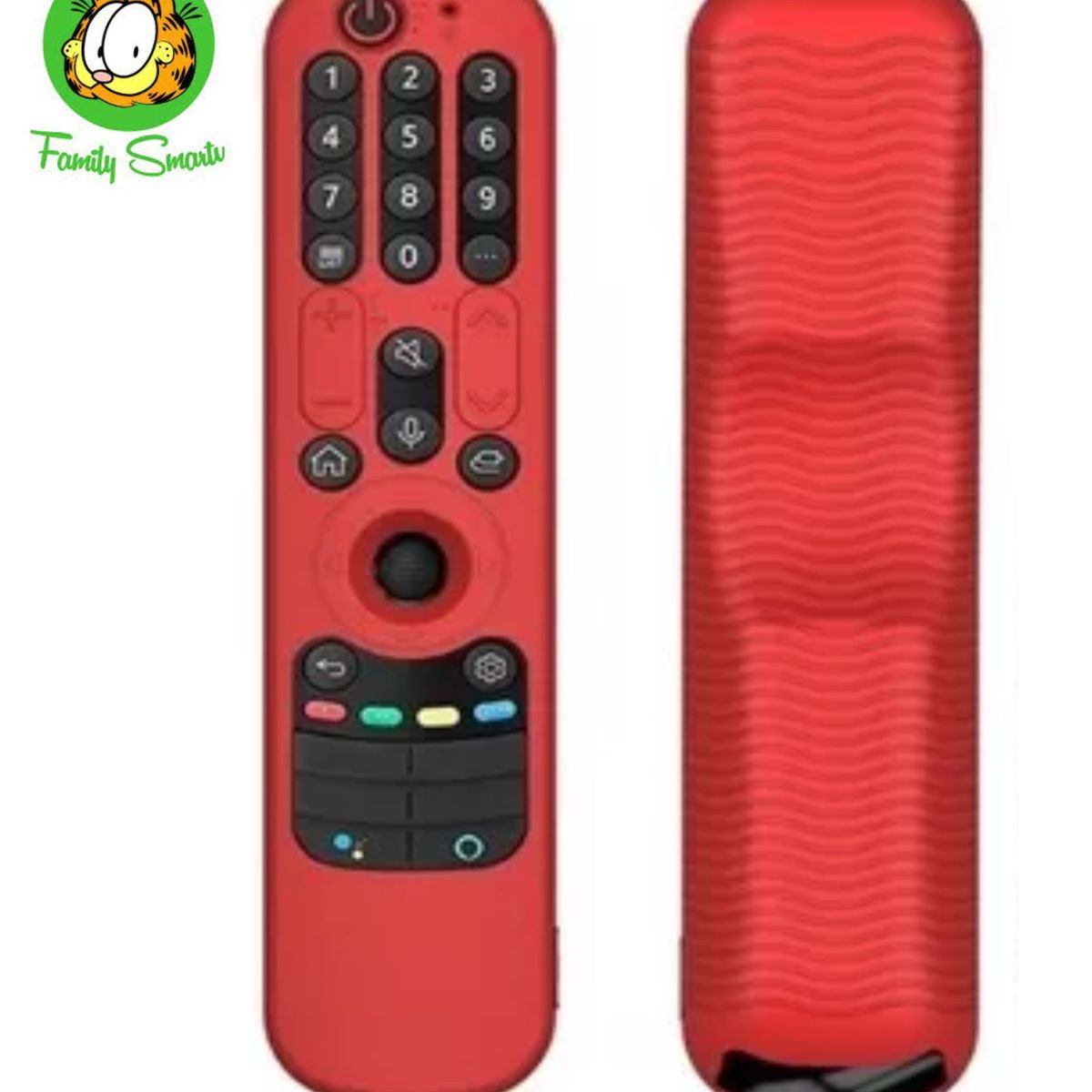 UNIVERSAL - Funda Control LG Magic 2021 Protector Anticaída/ Rojo
