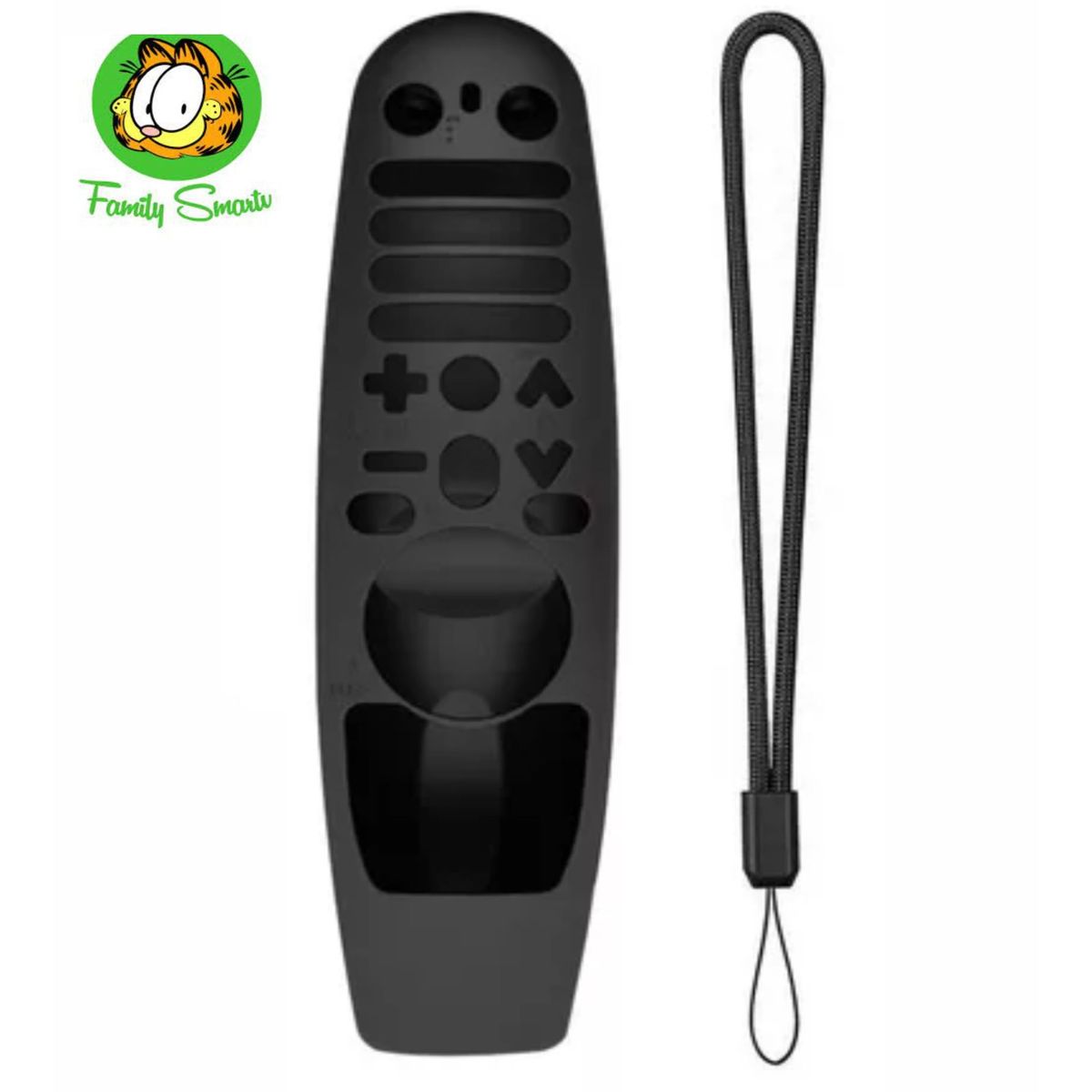 UNIVERSAL - Funda de silicona para Control remoto LG Smart TV Magic Negro