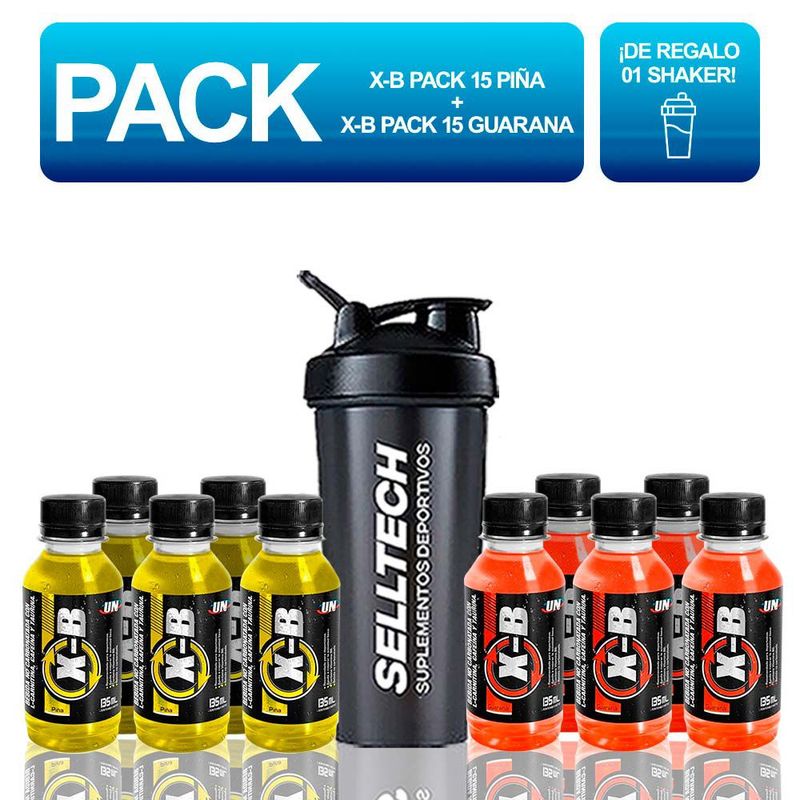 UNIVERSE NUTRITION - Pack UN X-B 30 Unidades Piña- Guarana