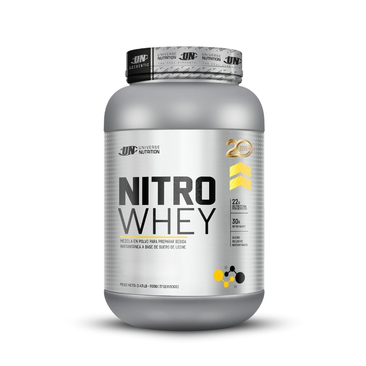 UNIVERSE NUTRITION - Nitro Whey de 1.1 kg Vainilla