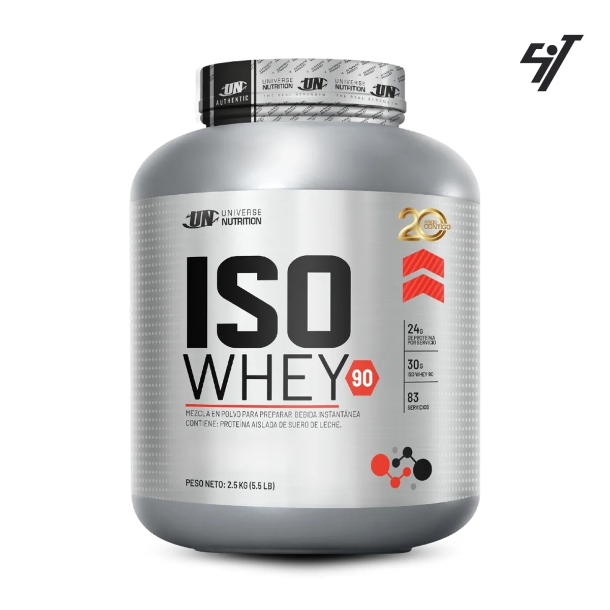 UNIVERSE NUTRITION - Iso Whey 90 2.5 kg Vainilla