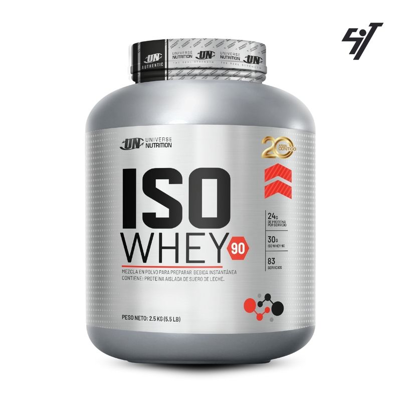 UNIVERSE NUTRITION - Iso Whey 90 2.5 kg Vainilla