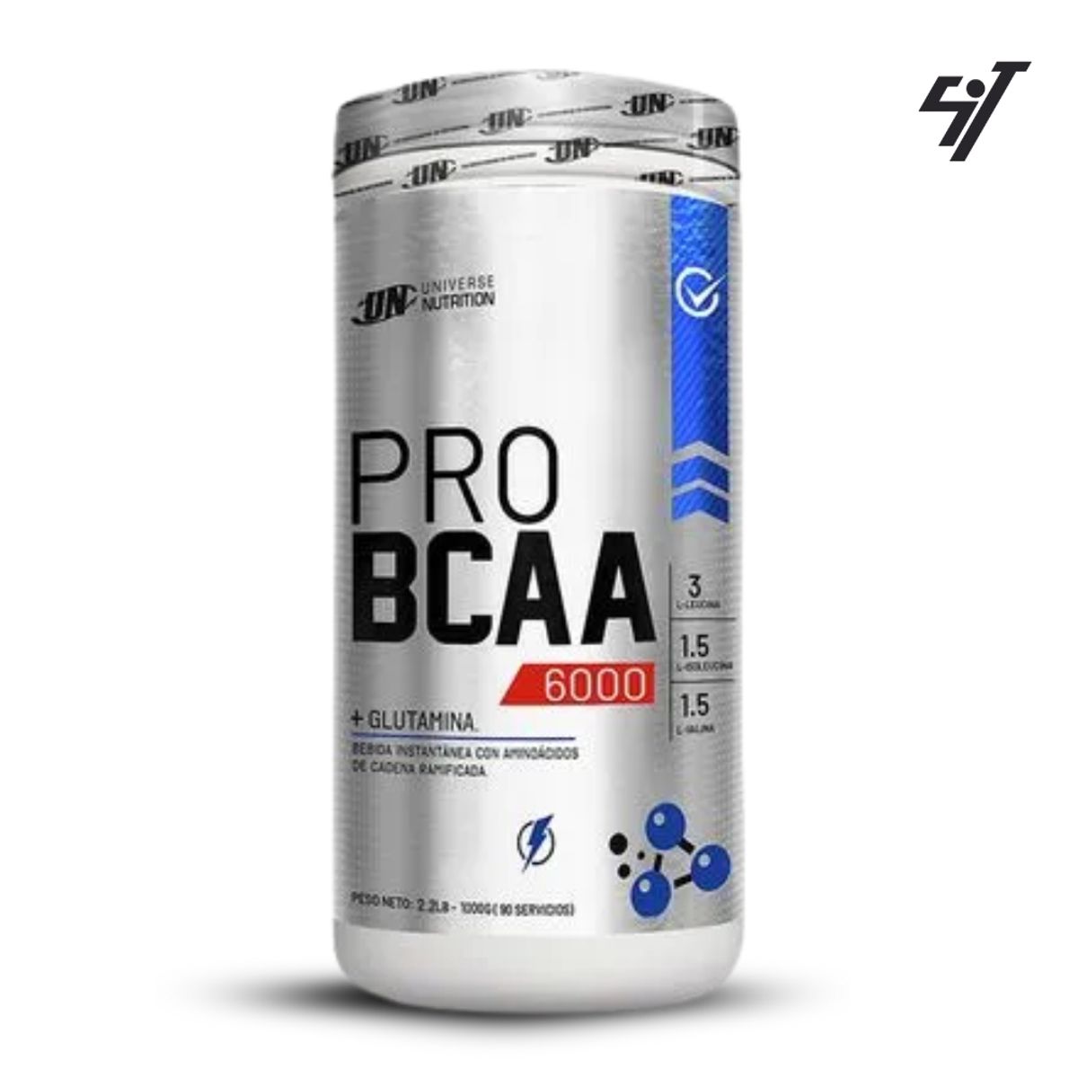 UNIVERSE NUTRITION - Pro Bcaa 6000 Aminoácido Un Universe Nutrition 1Kg Naranja