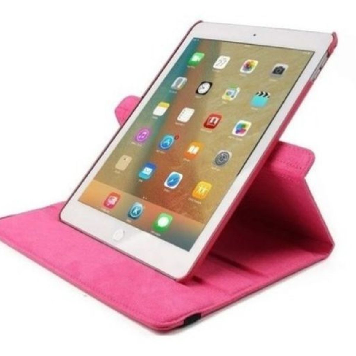 GENERICO - Funda Giratoria para Ipad Pro 9.7 Fucsia