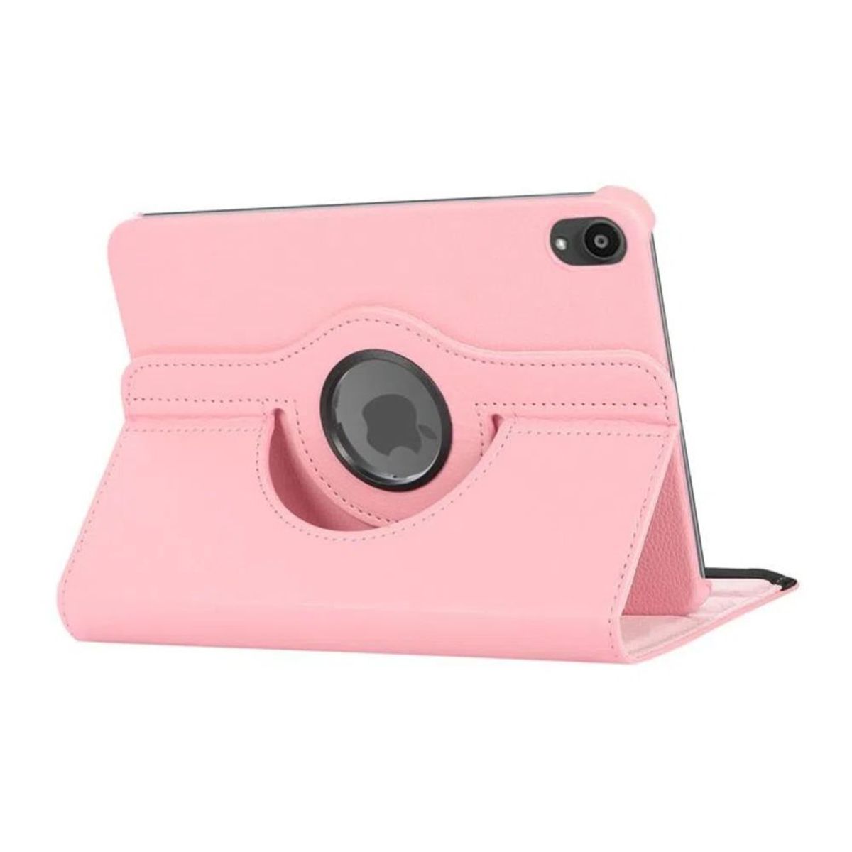 GENERICO - Funda Giratoria para Ipad Mini 6 Rosado