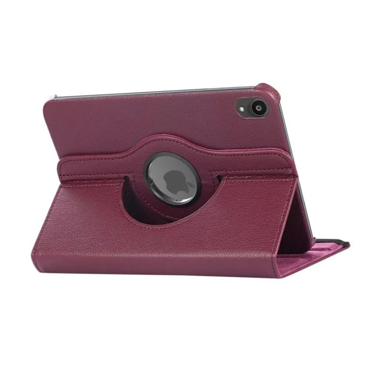 GENERICO - Funda Giratoria para Ipad Mini 6 Morado