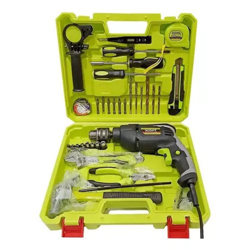 XCORT - Taladro Percutor 13MM 710W + Accesorios XCORT Xcom01-1030