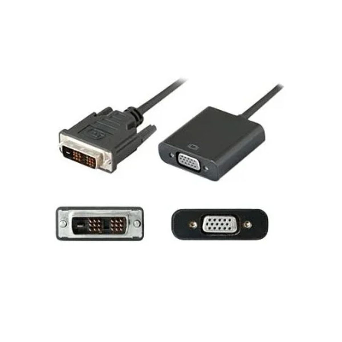 GENERICO - Adaptador Convertidor Dvi D A Vga Dvi-d A Vga 24 +1 Conversor