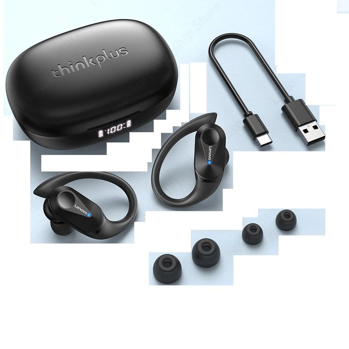 LENOVO - Audifonos Bluetooth Deportivos TWS Lenovo LP75