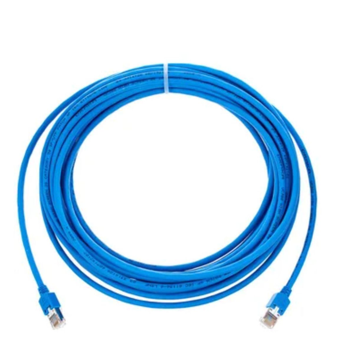 GENERICO - Cable De Red Utp Cat 5 Nuevo Sellado Testeado Rj45 20 Metros - Azul