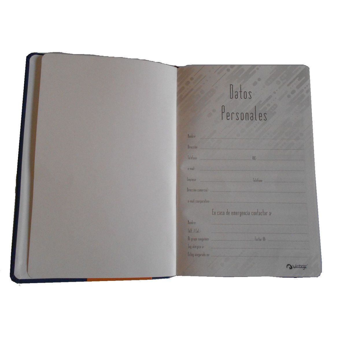 VANTAGE - LIBRETA VANTAGE CLASSICA 14x21 - Roja