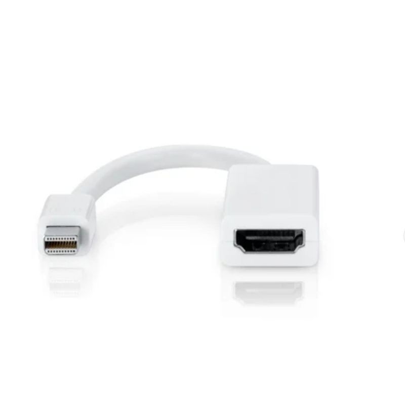 GENERICO - Adaptador Convertidor Mini Displayport  A hdmi Mdp A hdmi Mac Blanco