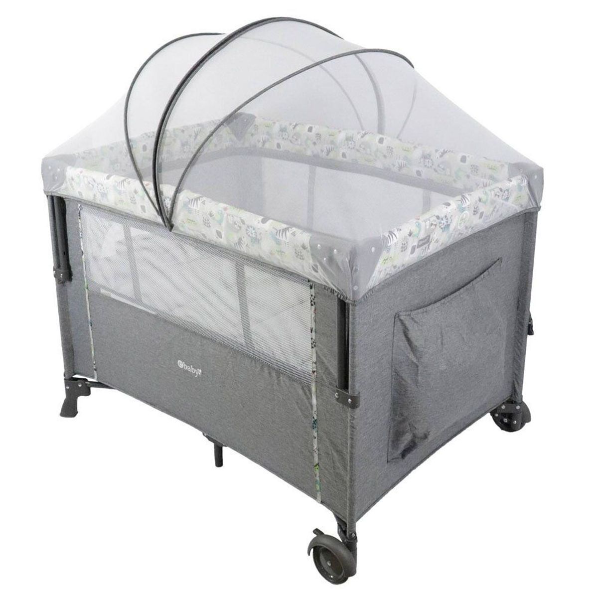 EBABY - Cuna Colecho Nala EB751GB GrisAzul