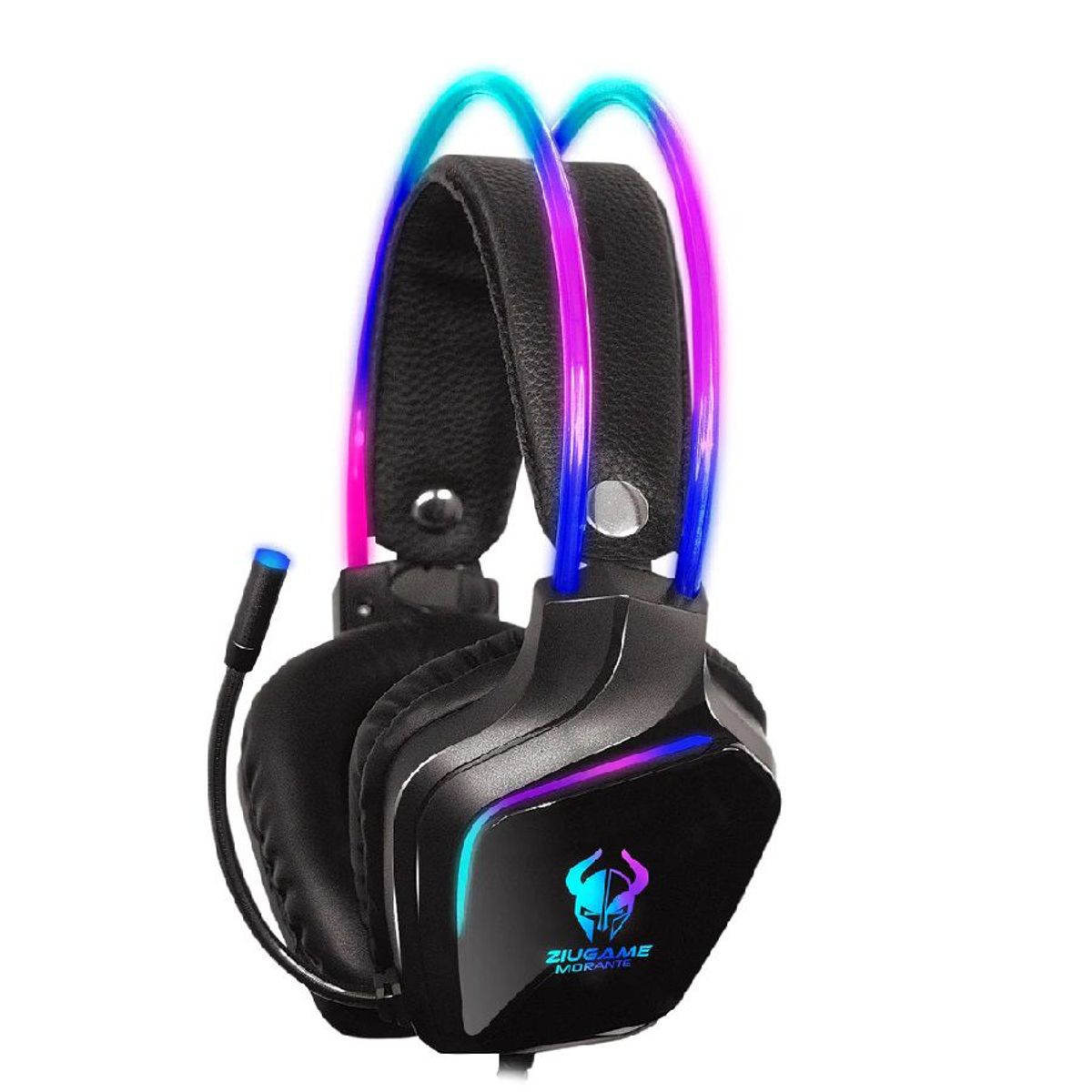 ZIUGAME - Audifono Gamer USB ZiuGame Morante RGB en diadema