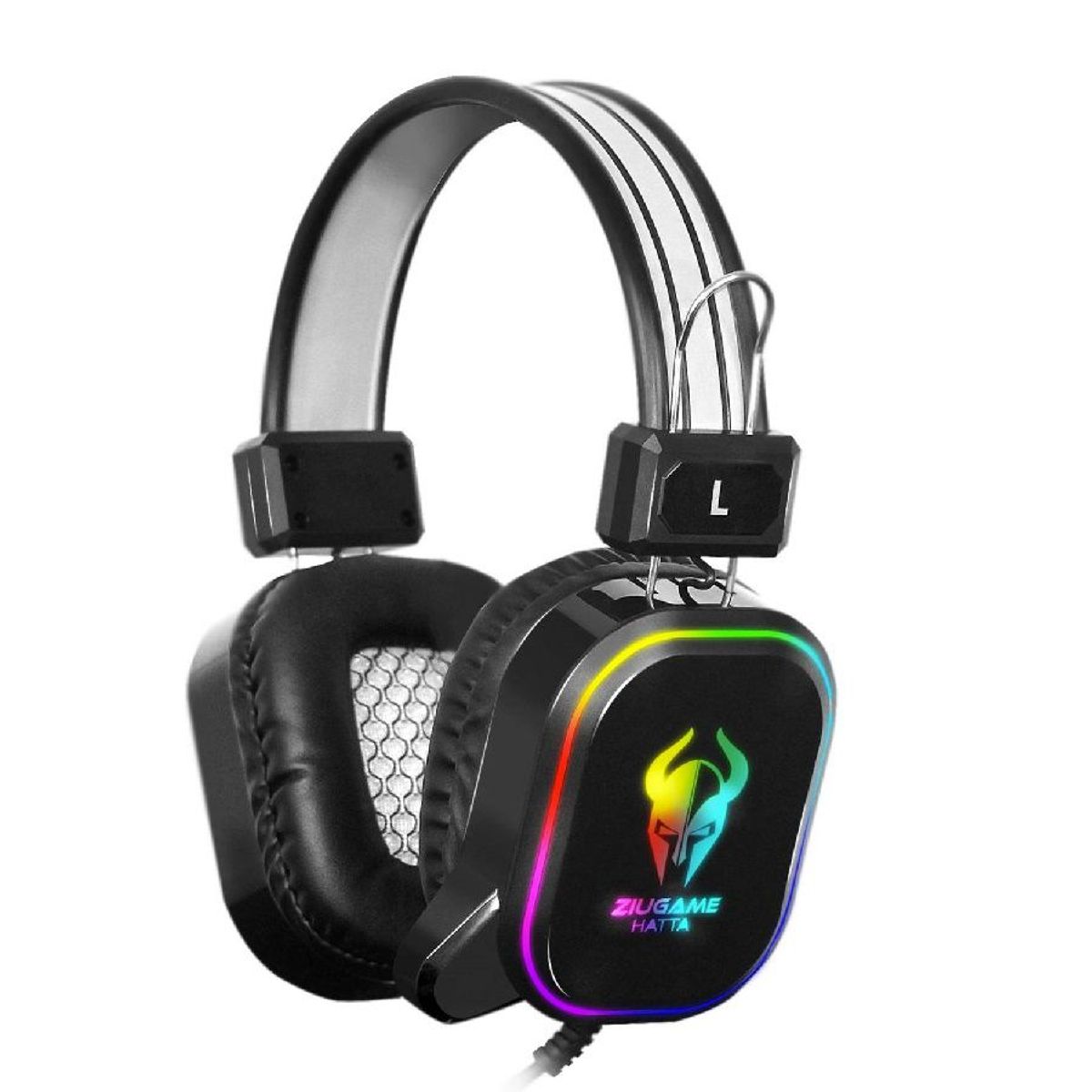 ZIUGAME - Audifono Gamer USB  7.1 ZiuGame Hatta+ RGB