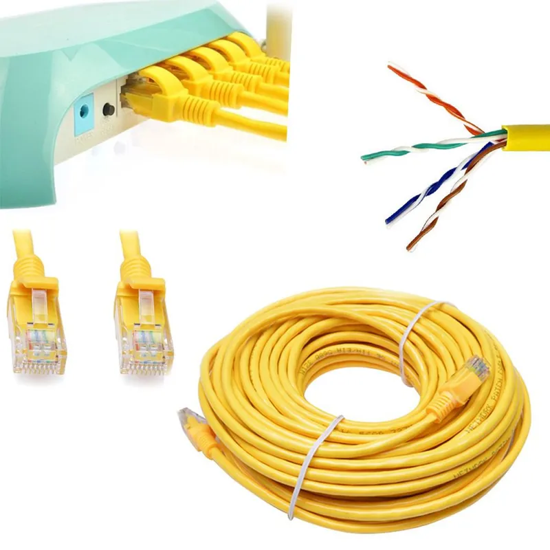 GENERICO - Cable De Red Utp Cat 6 Nuevo Sellado Testeado Rj45 10 Metros.