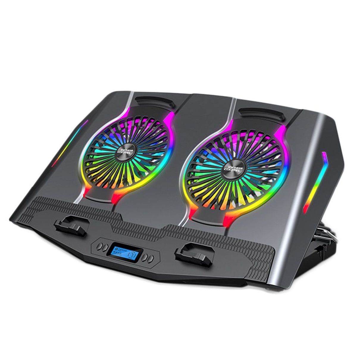 AVATEC - Cooler para Laptop Gamer 2 Fan 14cm RGB Avatec soporte de celular