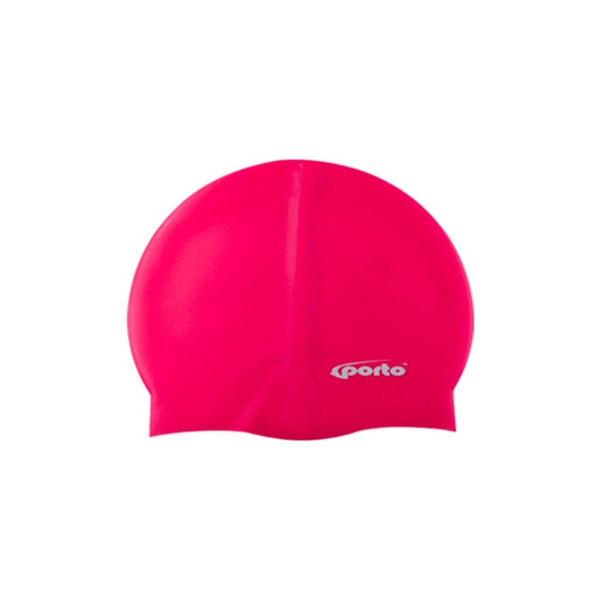 PORTO - Gorro para Natación Silicona Talla Estándar Fucsia