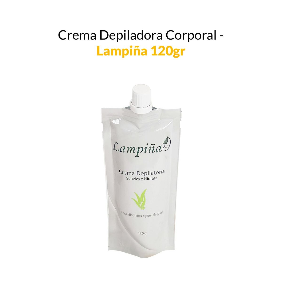 GENERICO - Crema Depiladora Corporal Lampiña