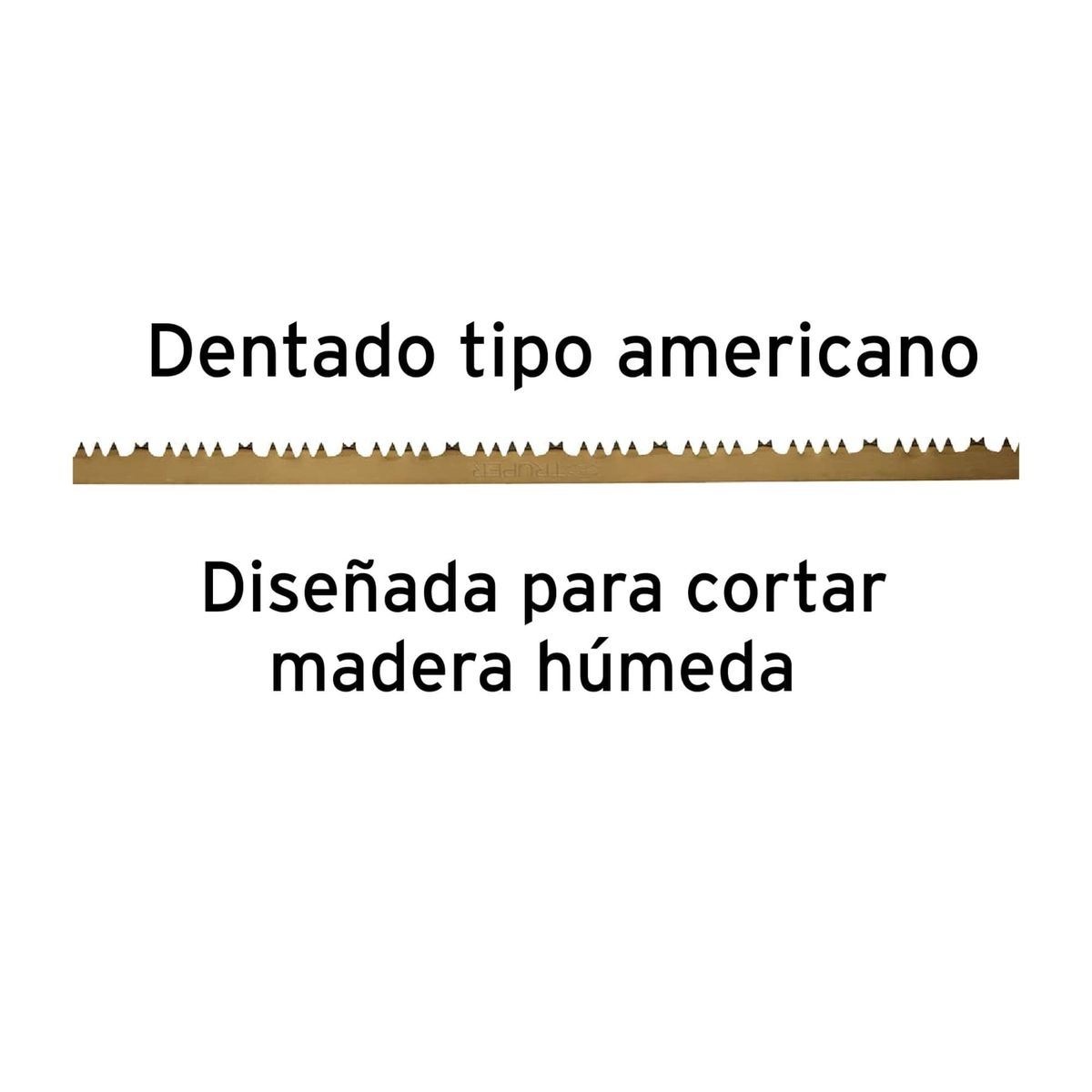 TRUPER - Arco de sierra jardinero, serrucho de poda 24 pulg. truper