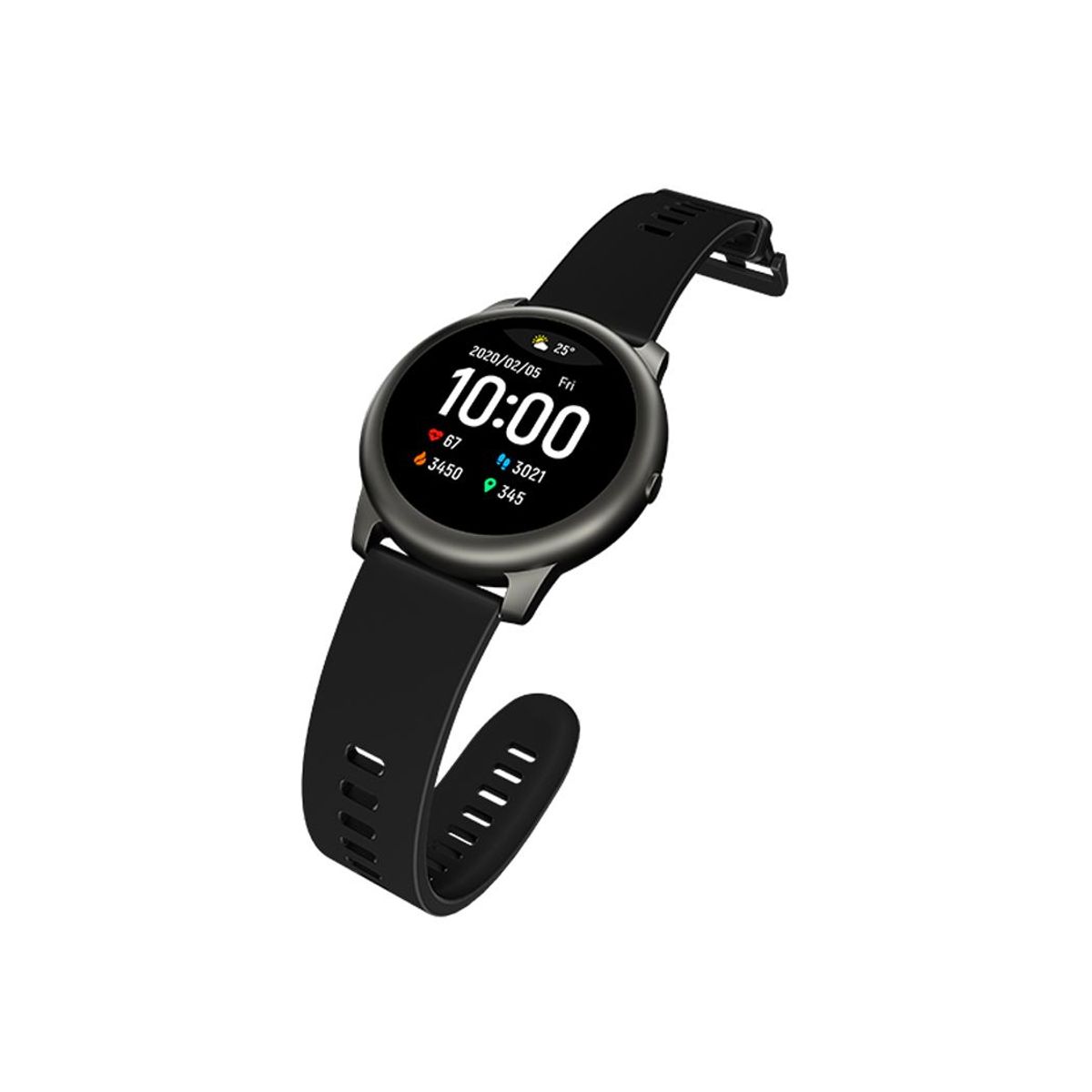 HAYLOU - Reloj inteligente Haylou LS05 Solar Bluetooth Negro