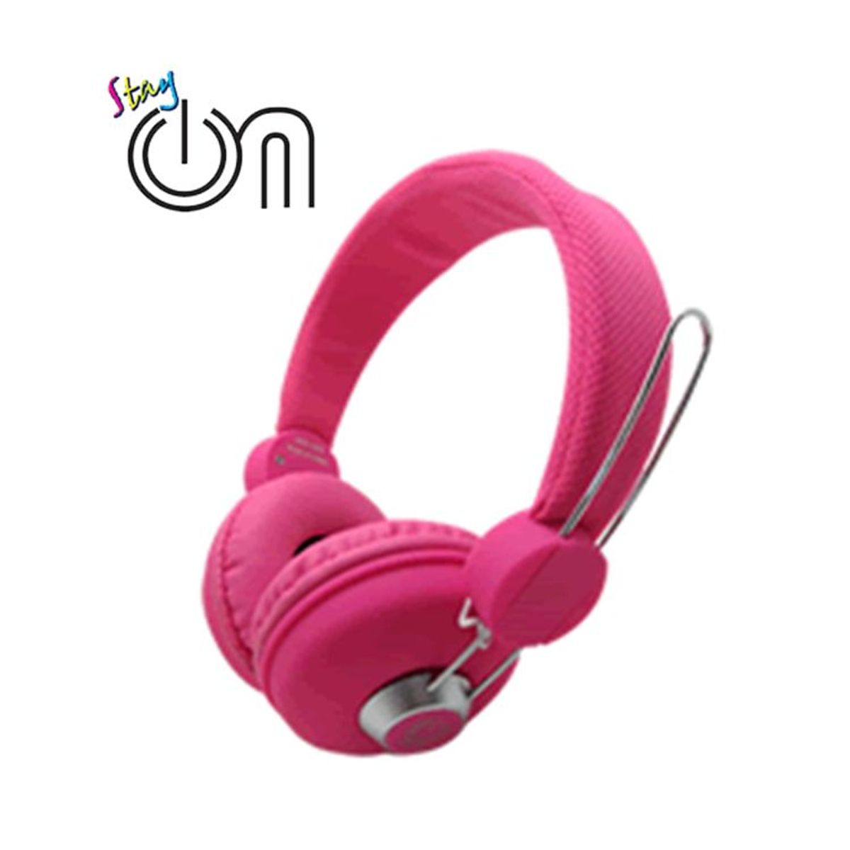 STAY ON - Audifono ROSADO para Celular Tablet Smartphone PINK stay on HO-103