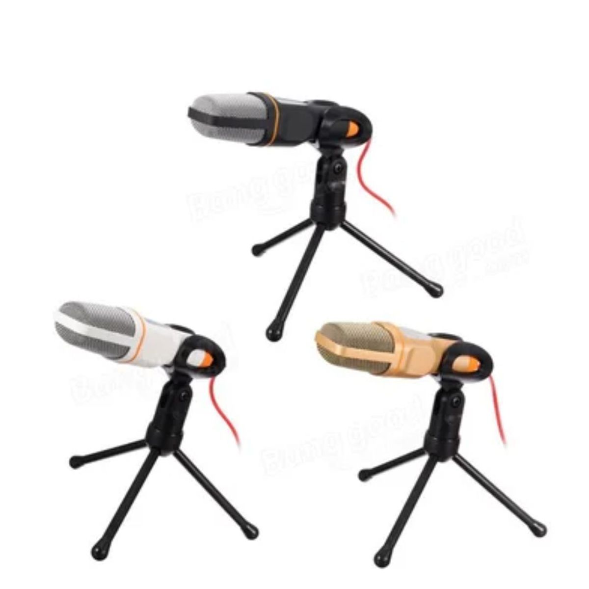 GENERICO - Micrófono Condensador Con Mini Tripode Sf666 Profesional